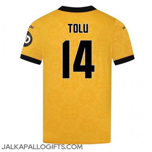 Wolves Tolu Arokodare #14 Kotipaita 2025-26 Lyhythihainen